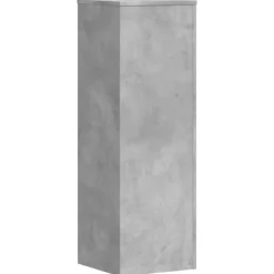 vidaXL Plantestativer^plantestativ 33x33x100 cm konstrueret træ betongrå