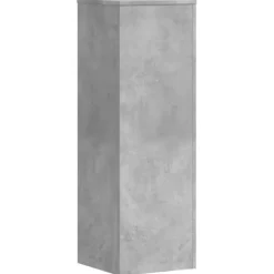 vidaXL Plantestativer^plantestativ 33x33x100 cm konstrueret træ betongrå