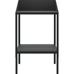 vidaXL Plantningsbænke^plantestativ 56,5x54,5x100 cm galvaniseret stål antracitgrå - Planteborde