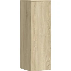 Discount plantestativ 33x33x100 cm konstrueret træ sonoma-eg Plantestativer