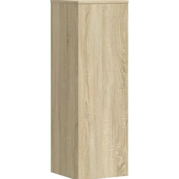Discount plantestativ 33x33x100 cm konstrueret træ sonoma-eg Plantestativer