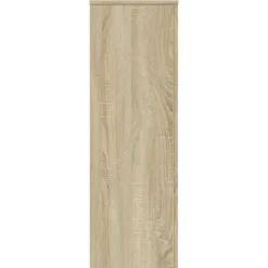 Discount plantestativ 33x33x100 cm konstrueret træ sonoma-eg Plantestativer