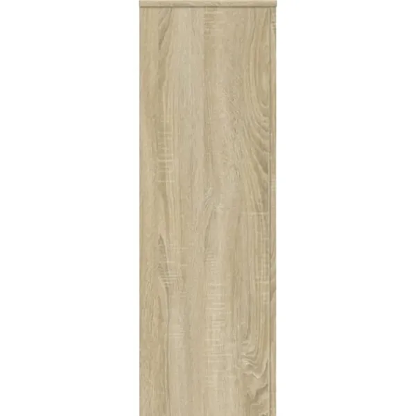 Discount plantestativ 33x33x100 cm konstrueret træ sonoma-eg Plantestativer