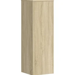 Discount plantestativ 33x33x100 cm konstrueret træ sonoma-eg Plantestativer