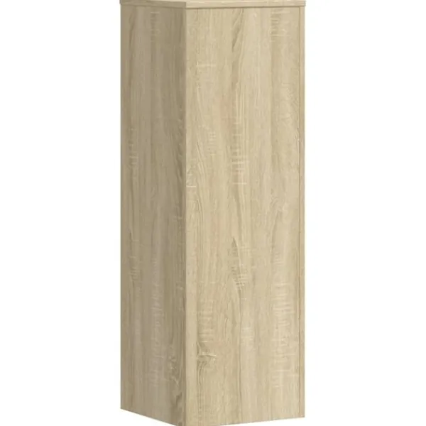 Discount plantestativ 33x33x100 cm konstrueret træ sonoma-eg Plantestativer