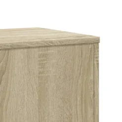 Discount plantestativ 33x33x100 cm konstrueret træ sonoma-eg Plantestativer