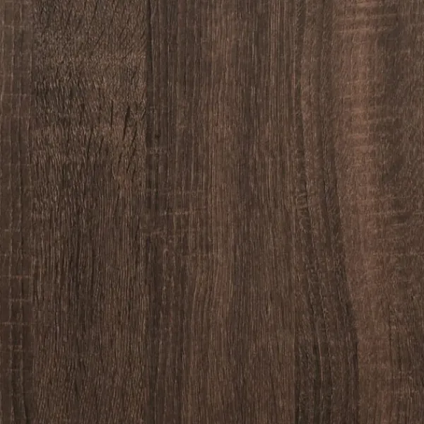 Discount plantestativ 33x33x60 cm konstrueret træ brun egetræsfarve Plantestativer