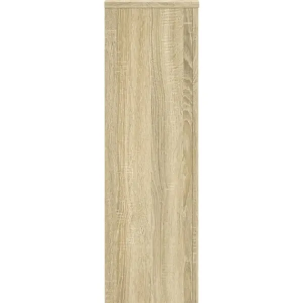 Outlet plantestativer 2 stk. 25x25x80 cm konstrueret træ sonoma-eg Plantestativer