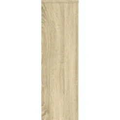 Outlet plantestativer 2 stk. 25x25x80 cm konstrueret træ sonoma-eg Plantestativer