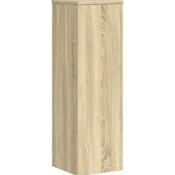 Outlet plantestativer 2 stk. 25x25x80 cm konstrueret træ sonoma-eg Plantestativer