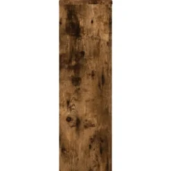 vidaXL Plantestativer^plantestativer 2 stk. 25x25x80 cm konstrueret træ røget eg