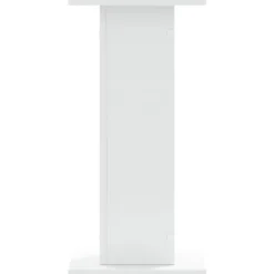 Discount plantestativer 2 stk. 30x30x60 cm konstrueret træ hvid Plantestativer