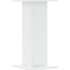 Discount plantestativer 2 stk. 30x30x60 cm konstrueret træ hvid Plantestativer