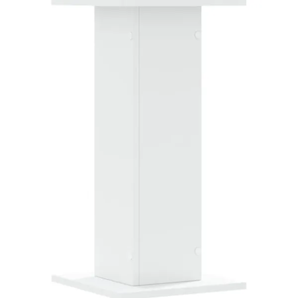Discount plantestativer 2 stk. 30x30x60 cm konstrueret træ hvid Plantestativer