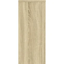 Outlet plantestativer 2 stk. 30x30x70 cm konstrueret træ sonoma-eg Plantestativer