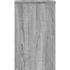 vidaXL Plantestativer^plantestativer 2 stk. 30x30x50 cm konstrueret træ grå sonoma-eg