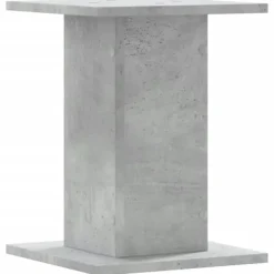 Sale plantestativer 2 stk. 30x30x40 cm konstrueret træ betongrå Plantestativer