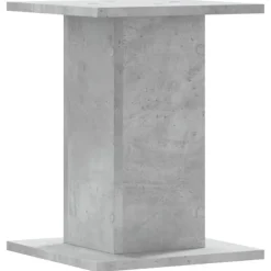 Sale plantestativer 2 stk. 30x30x40 cm konstrueret træ betongrå Plantestativer