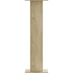 Clearance plantestativer 2 stk. 30x30x95 cm konstrueret træ sonoma-eg Plantestativer