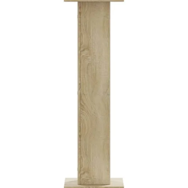 Clearance plantestativer 2 stk. 30x30x95 cm konstrueret træ sonoma-eg Plantestativer