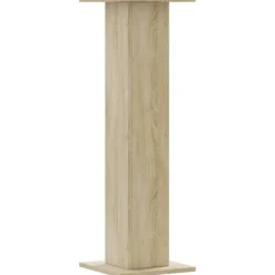 Clearance plantestativer 2 stk. 30x30x95 cm konstrueret træ sonoma-eg Plantestativer