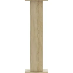 Clearance plantestativer 2 stk. 30x30x95 cm konstrueret træ sonoma-eg Plantestativer