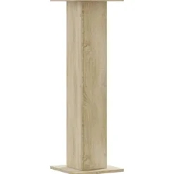 Clearance plantestativer 2 stk. 30x30x95 cm konstrueret træ sonoma-eg Plantestativer
