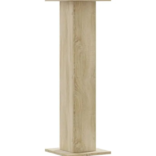 Clearance plantestativer 2 stk. 30x30x95 cm konstrueret træ sonoma-eg Plantestativer