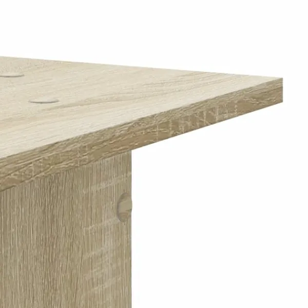 Clearance plantestativer 2 stk. 30x30x95 cm konstrueret træ sonoma-eg Plantestativer