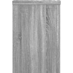 vidaXL Plantestativer^plantestativer 2 stk. 25x25x35 cm konstrueret træ grå sonoma-eg