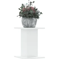 vidaXL Plantestativer^plantestativer 2 stk. 30x30x40 cm konstrueret træ hvid