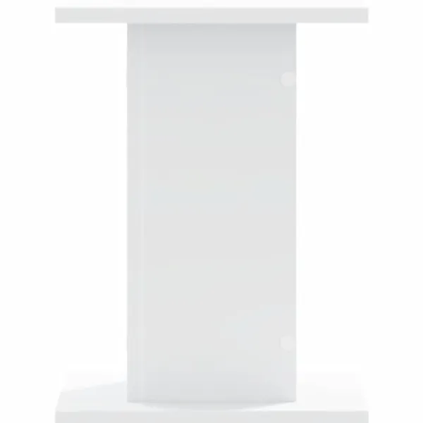 vidaXL Plantestativer^plantestativer 2 stk. 30x30x40 cm konstrueret træ hvid