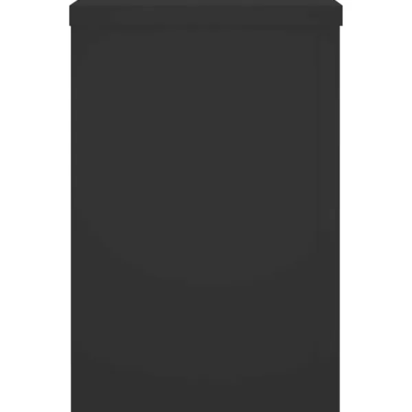 Best plantestativer 2 stk. 20x20x30 cm konstrueret træ sort Plantestativer
