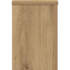 Best plantestativer 2 stk. 20x20x30 cm konstrueret træ egetræsfarvet Plantestativer