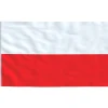 Discount polsk flag 90x150 cm Flag & Vindposer