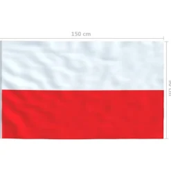 polsk flag 90x150 cm - Flag & vimpler Flag & Vindposer