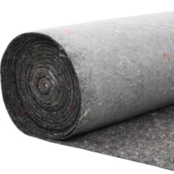 Best Pool Fleece Grå 1 x 25 m Polyester og bomuld Haveduge
