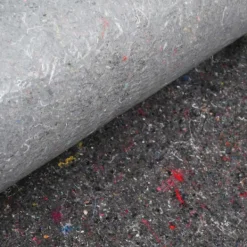 vidaXL Haveduge^Pool Fleece Grå 1 x 50 m Polyester og bomuld