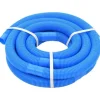 vidaXL Pool- & Spatilbehør^poolslange 32 mm 6,6 m blå - Pool – rengøringsslanger