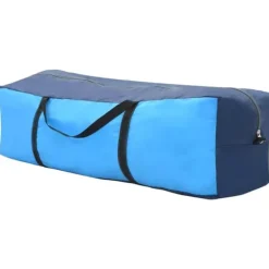 vidaXL Pool- & Spatilbehør^pooltelt 590x520x250 cm stof blå - Pool & spa – tilbehør