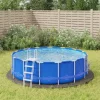 Hot poolunderlag Ø366 cm polyester-geotekstil lysegrå - Poolovertræk Pool- & Spatilbehør
