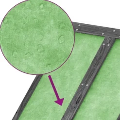 vidaXL Skure, Garager & Carports^redskabsskur til haven 89x52,5x175 cm massivt fyrretræ grå - Skure & Redskabsskure