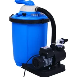 Online sandfilterpumpe med timer 550 W 50 l Pool- & Spatilbehør