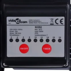 Online sandfilterpumpe med timer 550 W 50 l Pool- & Spatilbehør