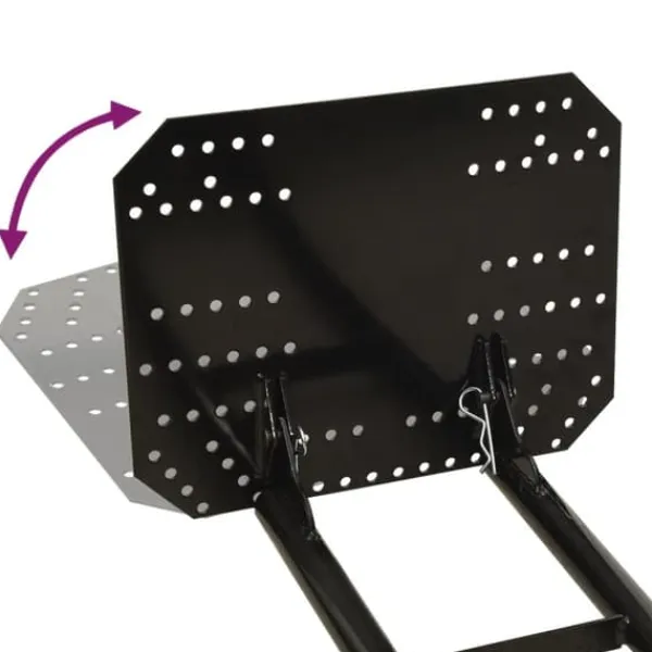 Clearance sneplov til ATV 150x38 cm sort - Sneskovle Snerydning