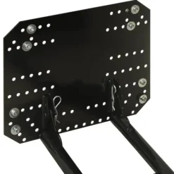 vidaXL Snerydning^snerydder til ATV 115x38 cm sort - Sneskovle