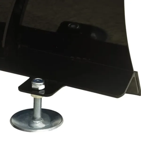 vidaXL Snerydning^snerydder til ATV 115x38 cm sort - Sneskovle