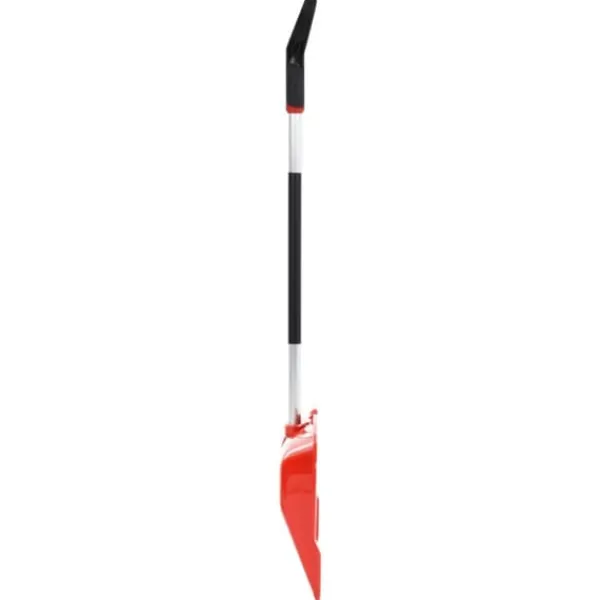 Hot sneskovl 136 cm aluminium rød - Sneskovle Snerydning