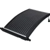 vidaXL Pool- & Spatilbehør^solvarmer til pool 110x65 cm buet - Pool – opvarmning