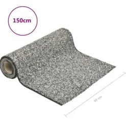 Clearance stenfolie 150x60 cm grå - Fontæner & havedamme – tilbehør Springvand & Damme